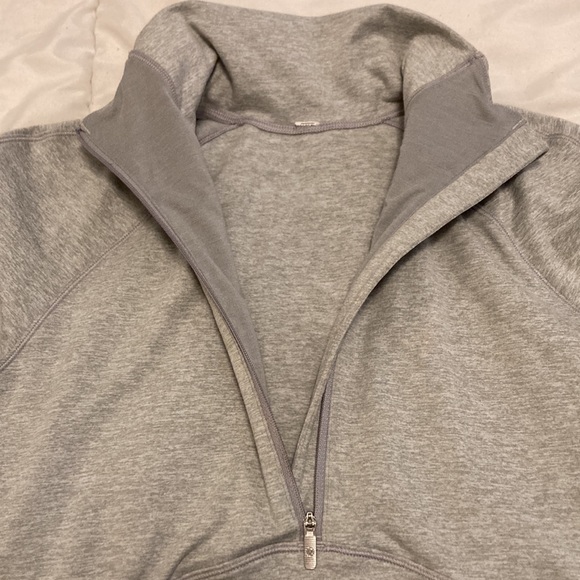 Lululemon Always Alert 1/2 Zip Gray Size 6 - Picture 8 of 14
